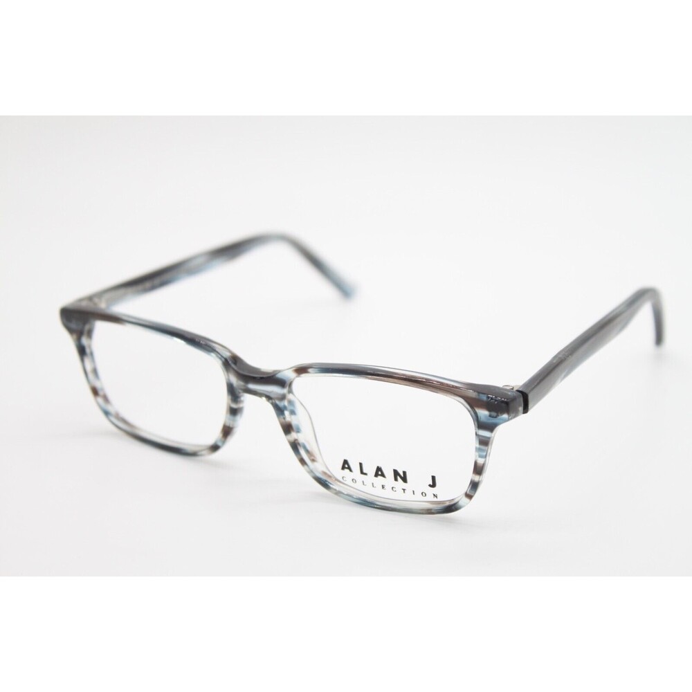 NEW ALAN J COLLECTION AJ-130 C2 BLUE BROWN AUTHENTIC EYEGLASSES 51-17